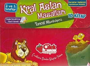 Kral Aslan Masalları Serisi 10 Kitap Kutulu  2 ve 3 Sınıf