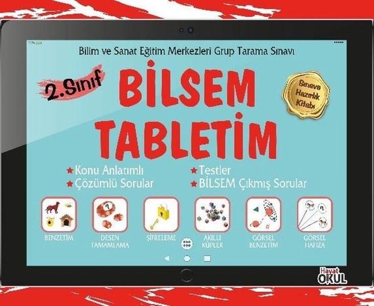 Hayat Okul 2 Sınıf Bilsem Tabletim Yeni