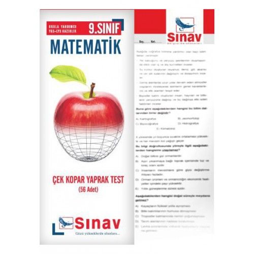 Sınav 9 Sınıf Matematik Çek Kopar Yaprak Test