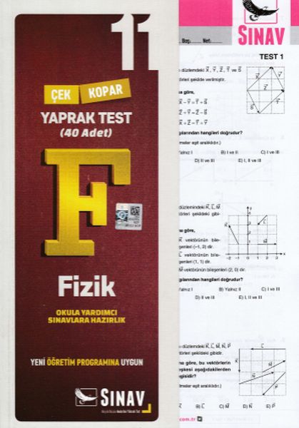 Sınav 11 Sınıf Fizik Çek Kopar Yaprak Test Yeni