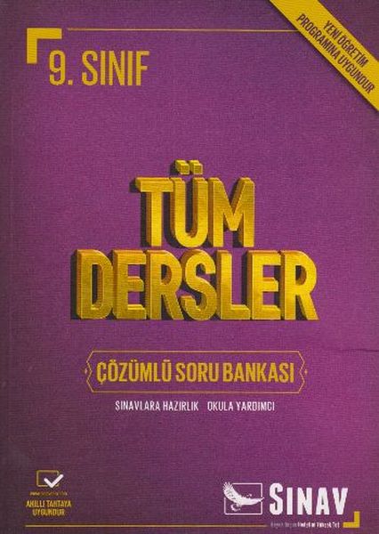 Sınav 9 Sınıf Tüm Dersler Çözümlü Soru Bankası