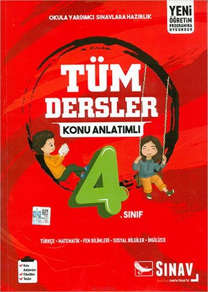 Sınav 4 Sınıf Tüm Dersler Konu Anlatımlı Yeni