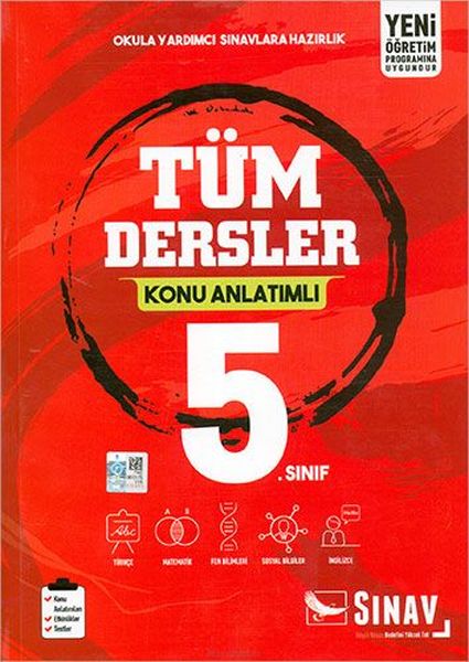 Sınav 5 Sınıf Tüm Dersler Konu Anlatımlı Yeni