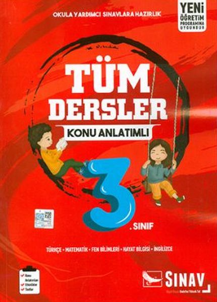 Sınav 3 Sınıf Tüm Dersler Konu Anlatımlı Yeni