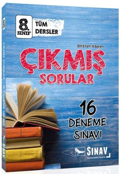 Sınav 8 Sınıf Çıkmış Sorular 16 Deneme Sınavı Yeni 