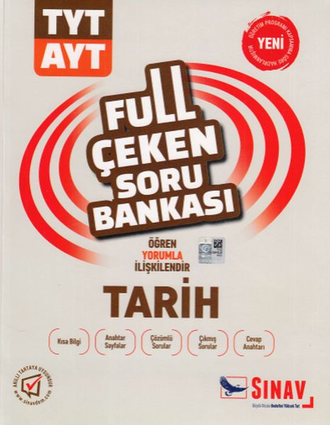 Sınav TYT AYT Tarih Full Çeken Soru Bankası Yeni