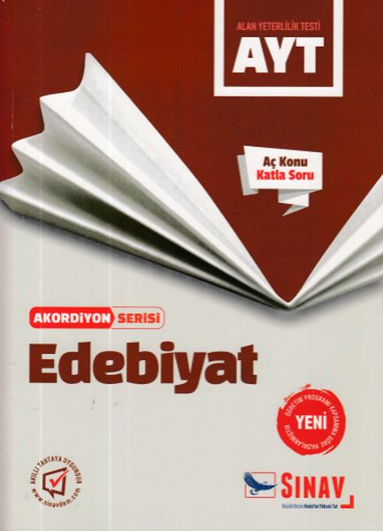 Sınav AYT Edebiyat Akordiyon Serisi Yeni