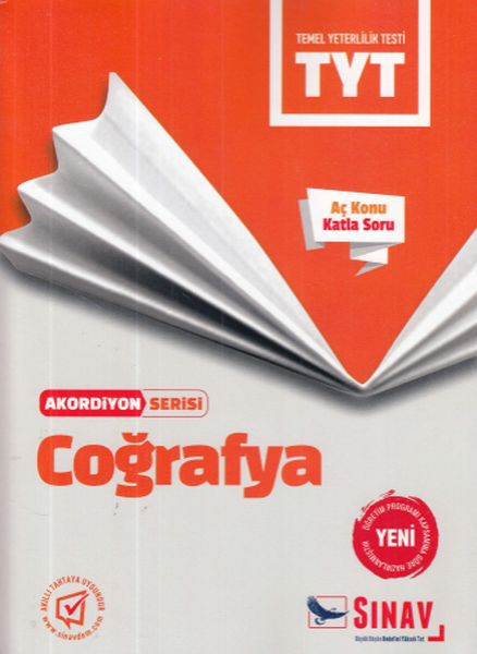 Sınav TYT Coğrafya Akordiyon Serisi Yeni