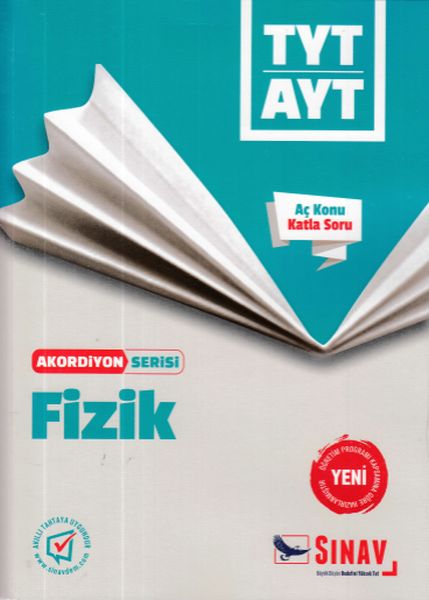 Sınav TYT AYT Fizik Akordiyon Serisi Yeni