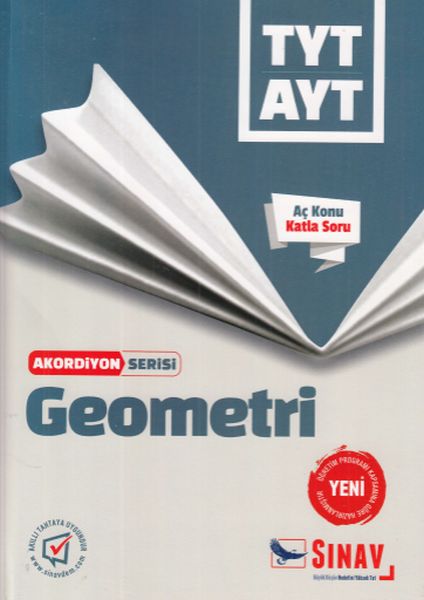 Sınav TYT AYT Geometri Akordiyon Serisi Yeni