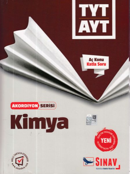 Sınav TYT AYT Kimya Akordiyon Serisi Yeni