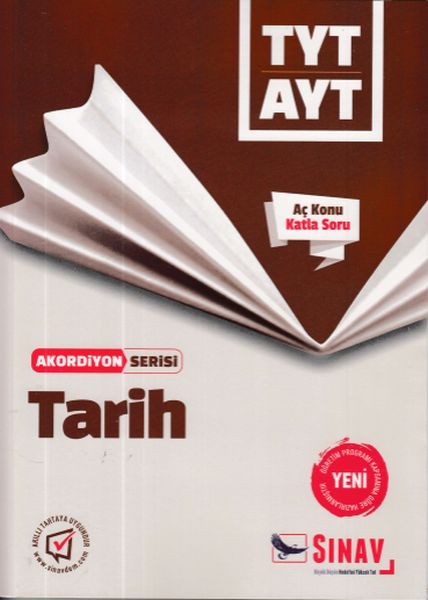 Sınav TYT AYT Tarih Akordiyon Serisi Yeni