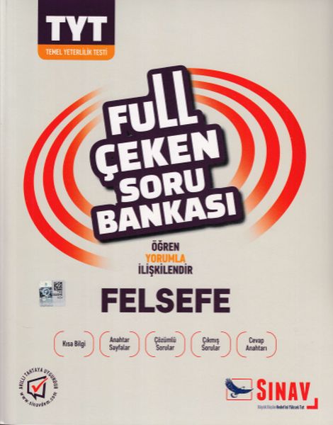 Sınav TYT Felsefe Full Çeken Soru Bankası Yeni