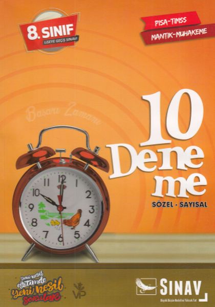 Sınav 8 Sınıf 10 Deneme SözelSayısal Yeni