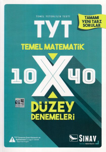 Sınav TYT Temal Matematik 10x40 Düzey Denemeleri Yeni