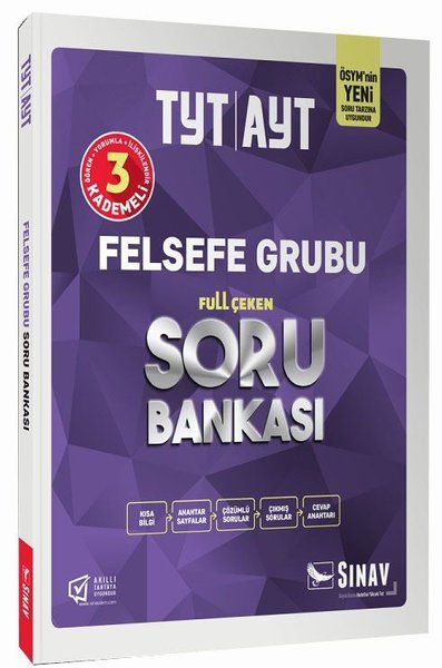 Sınav TYT AYT Felsefe Grubu Full Çeken Soru Bankası Yeni