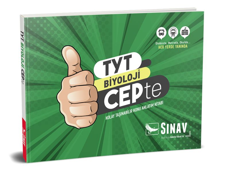 Sınav TYT Biyoloji Konu Anlatımlı Cep Kitabı