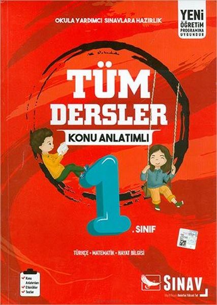 Sınav 1Sınıf Tüm Dersler Konu Anlatımlı Yeni