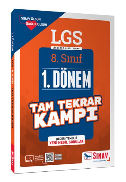 Sınav 8 Sınıf LGS 1 Dönem Çözümlü Tam Tekrar Kampı Yeni