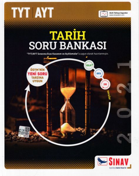 Sınav TYT AYT Tarih Soru Bankası 2021 Yeni