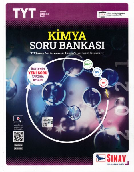 Sınav TYT Kimya Soru Bankası 2020 Yeni