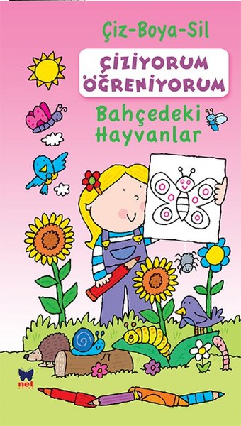 Çiziyorum Öğreniyorum  Bahçedeki Hayvanlar