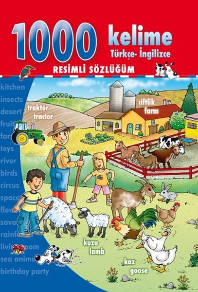 1000 Kelime Türkçe İngilizce Resimli Sözlüğüm