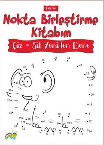 Nokta Birleştirme Kitabım ÇizSil Yeniden Dene Kırmızı