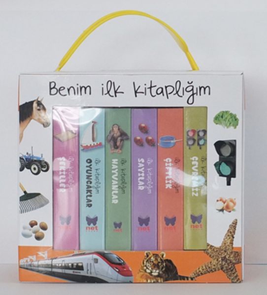 Benim İlk Kitaplığım Seti 6 Kitap Takım  Turuncu