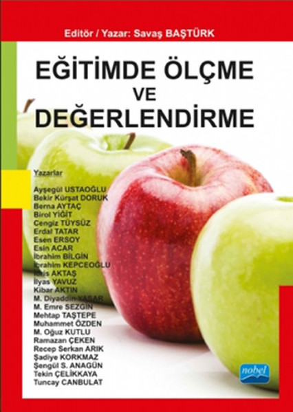 Eğitimde Ölçme ve Değerlendirme EditörSavaş Baştürk