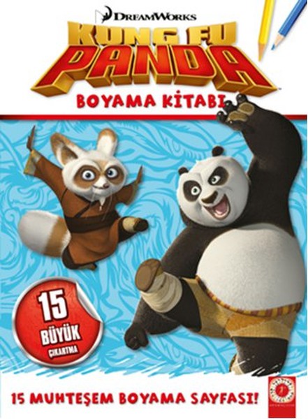 Kung Fu Panda  Boyama Kitabı