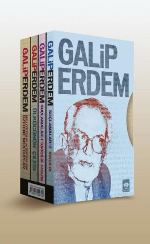 Galip Erdem Seti 4 Kitap