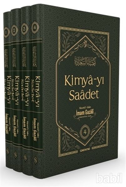 Kimyayı Saadet Seti  Yeşil Kutulu 4 Kitap Takım