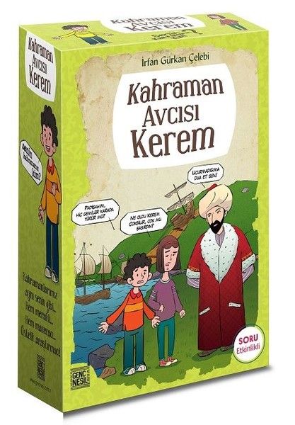 Kahraman Avcısı Kerem Seti 5 Kitap Takım