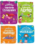 Okul Öncesi Çocuklar İçin Matematiksel Düşünme Seti 4 Kitap