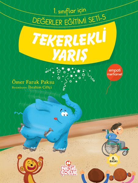 Tekerlekli Yarış  1 Sınıflar İçin Değerler Eğitimi Seti 5