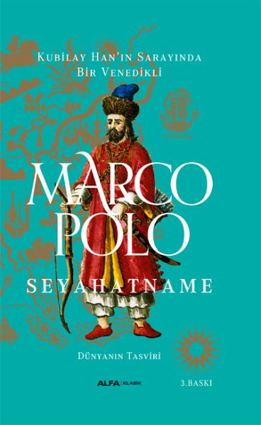 Kubilay Hanın Sarayında Bir Venedikli  Marco Polo Seyehatname Ciltli