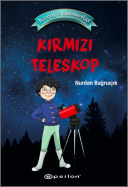 Küçük Astronomlar 1  Kırmızı Teleskop Ciltli