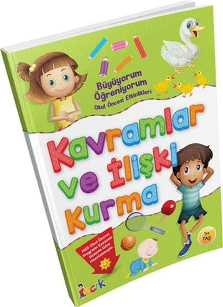 Büyüyorum Öğreniyorum Okul Öncesi Etkinlikleri Kavramlar ve İlişki Kurma