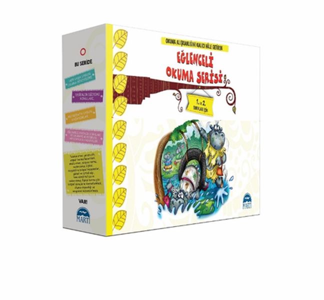 1 ve 2 Sınıflar İçin  Eğlenceli Okuma Serisi Set 1 12 Kitap