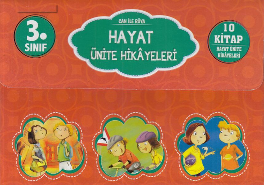 3 Sınıf Can İle Rüya  Hayat Ünite Hikayeleri  10 Kitap Takım