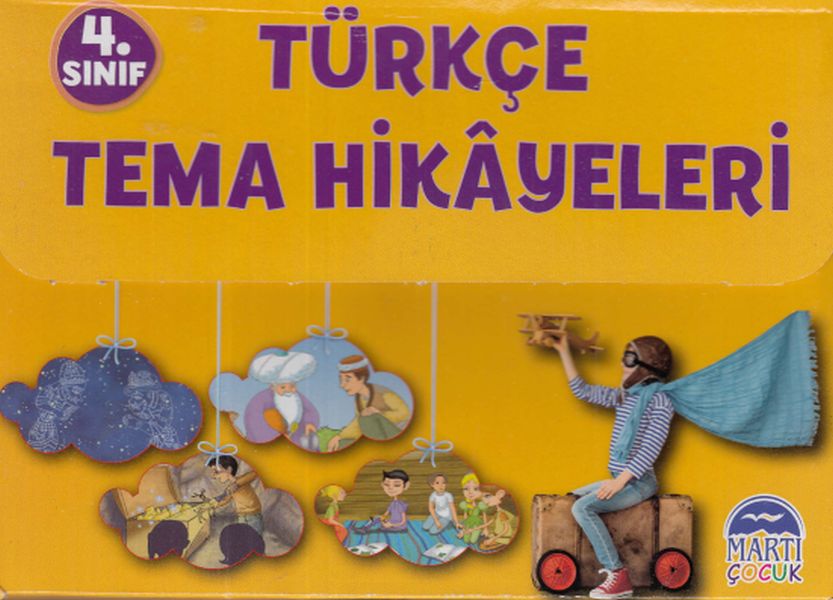 4 Sınıf Türkçe Tema Hikayeleri Seti 10 Kitap