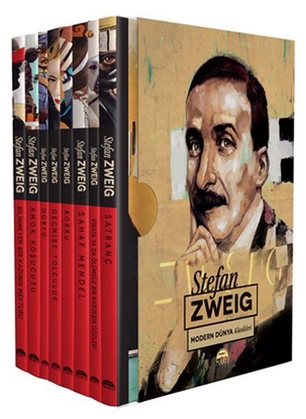 Stefan Zweig Serisi  Modern Dünya Klasikleri 8 Kitaplık Set