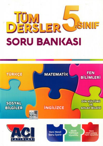 Açı Yayınları 5 Sınıf Tüm Dersler Soru Bankası