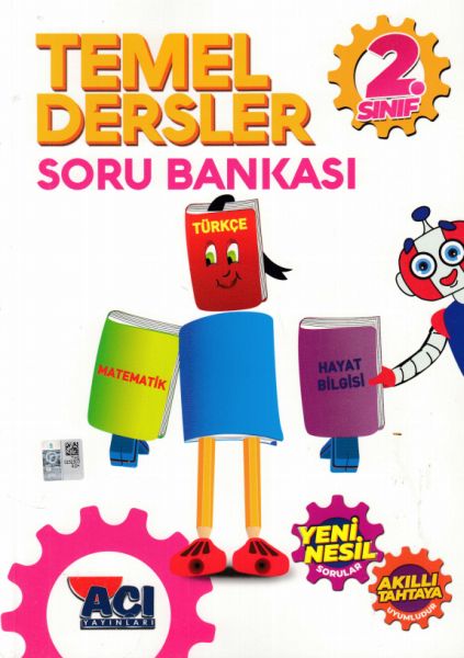 Açı Yayınları 2 Sınıf Temel Dersler Soru Bankası