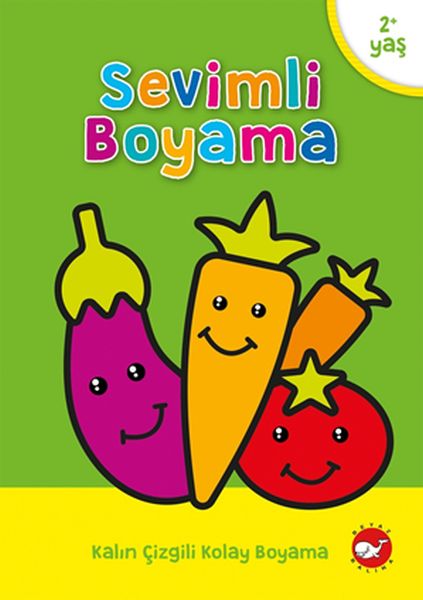 Sevimli Boyama  Kalın Çizgili Kolay Boyama