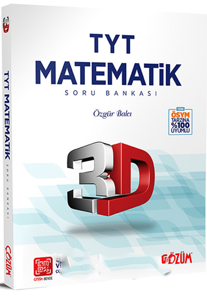 3D Yayınları  TYT Matematik Tamamı Video Çözümlü Soru Bankası