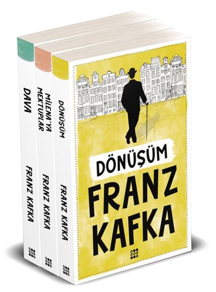 Franz Kafka 3lü Set  3 Kitap Takım