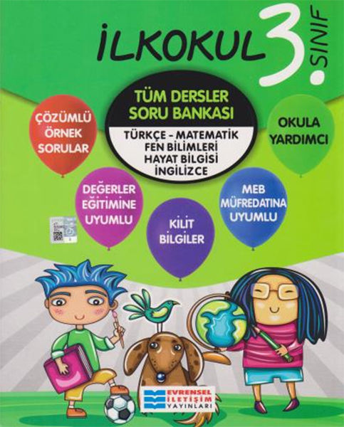 Evrensel İletişim 3 Sınıf Tüm Dersler Soru Bankası Yeni