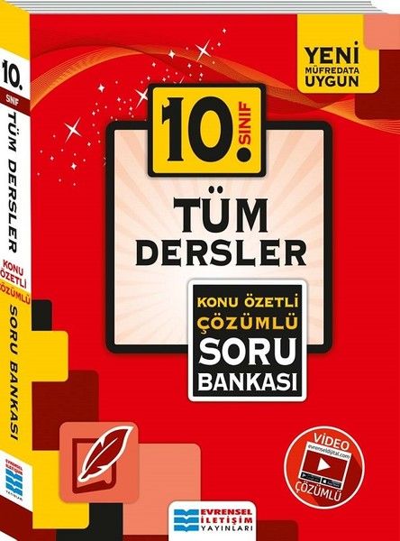 Evrensel 10 Sınıf Tüm Dersler Konu Özetli Soru Bankası Yeni